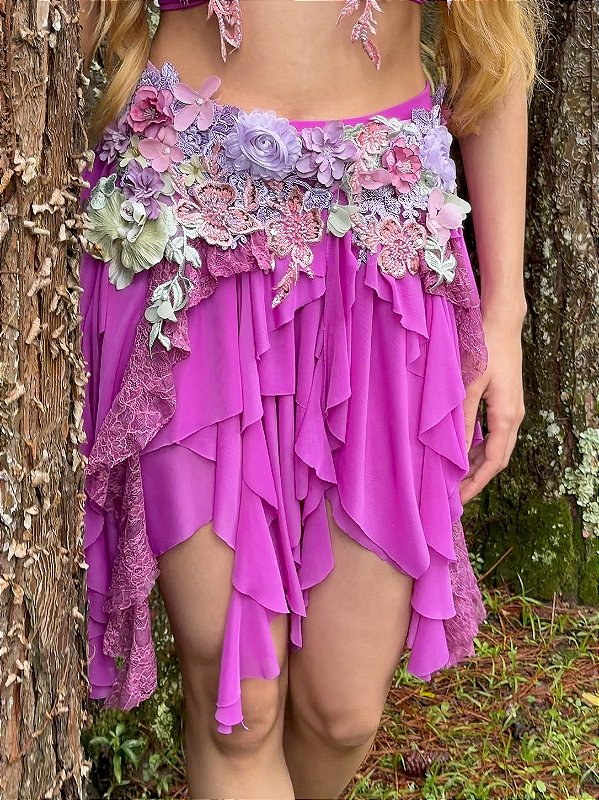 Cinto Saia Fada Flora