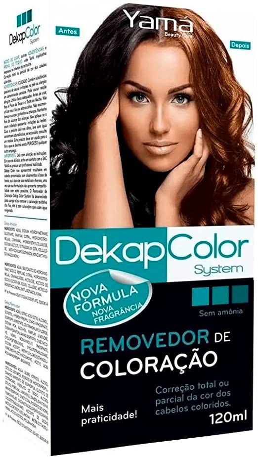 DEKAP COLOR REMOVEDOR DE COLORAÇÃO YAMA 120ml