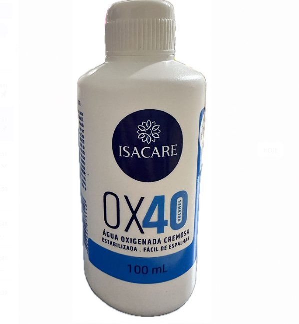 AGUA OXIGENADA 40 VOLUMES ISACARE 90ML