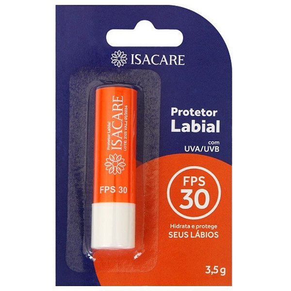 PROTETOR LABIAL FPS30 ISACARE