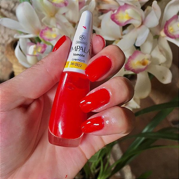 ESMALTE IMPALA MUNDIAL COR TOMATE