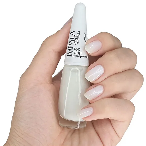 Esmalte Impala Mundial Cor Top Pop Transparente