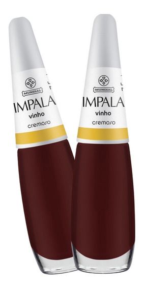 ESMALTE IMPALA MUNDIAL COR VINHO