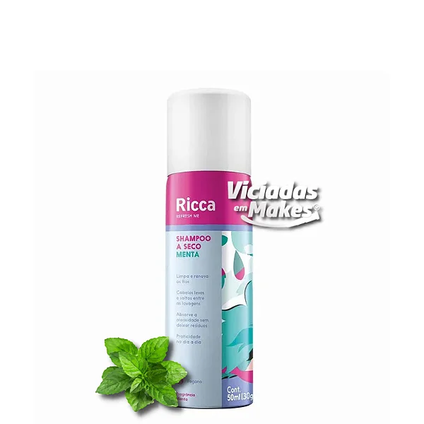 Shampoo a Seco Menta Ricca 50ml