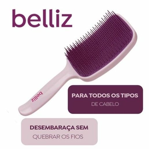 ESCOVA RAQUETE FLEX BELLIZ