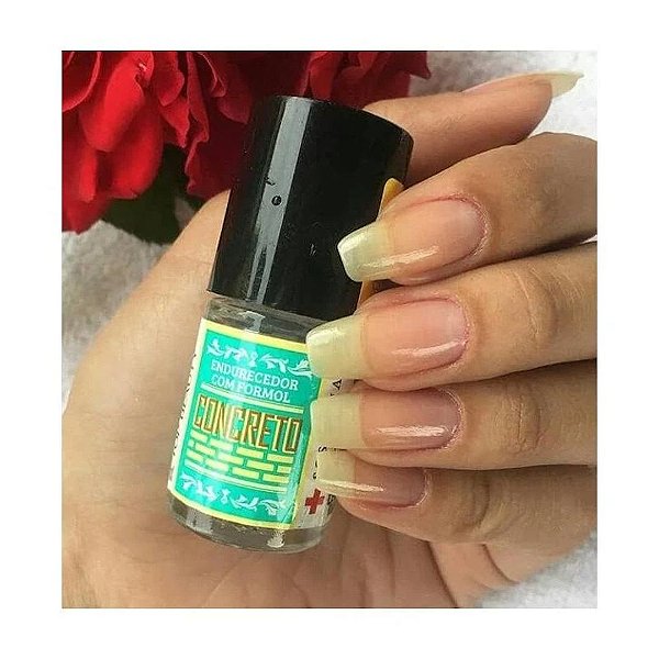 BASE CONCRETO ENDURECEDOR COM FORMOL TOP BEAUTY
