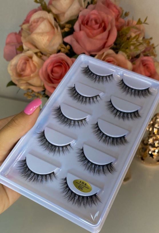 CÍLIOS POSTIÇO CARTELA - 3D X01