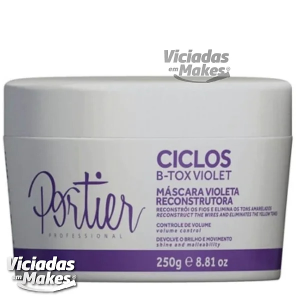 Máscara Ciclos b-Tox Violet Portier 250g
