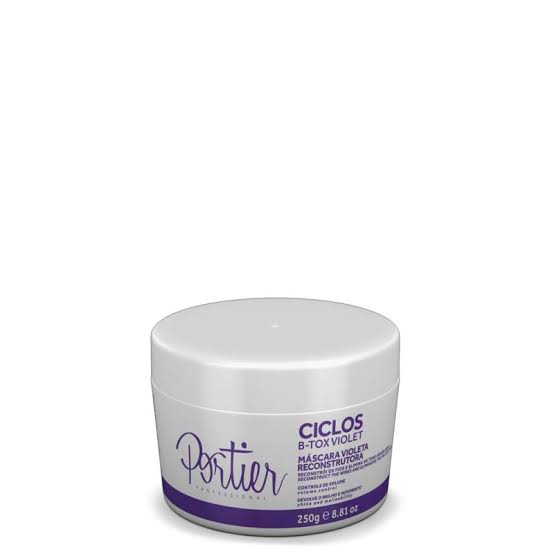 MÁSCARA RECONSTRUTORA BTX VIOLET CICLOS PORTIER 250g
