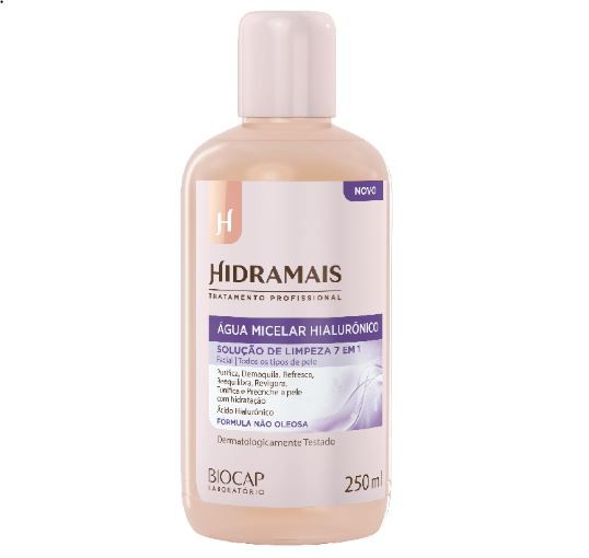 ÁGUA MICELAR HIALURÔNICO 7 EM 1 HIDRAMAIS 250ml