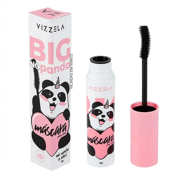 Máscara de Cílios Big no Panda Vizzela 5g