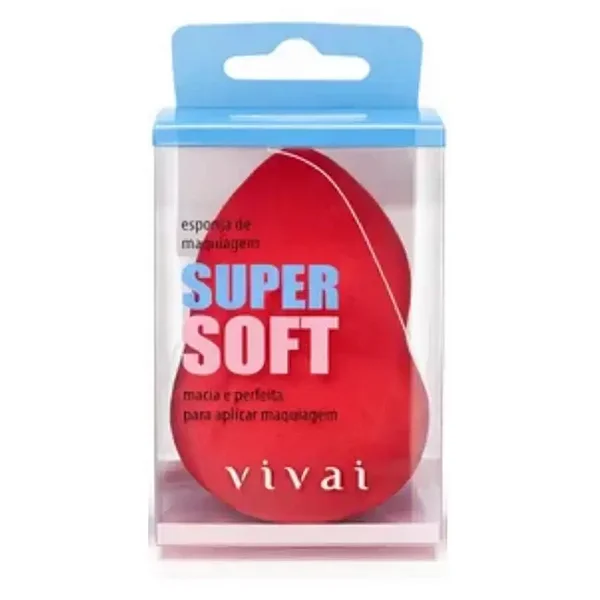 Esponja de Maquiagem Super Soft Vivai
