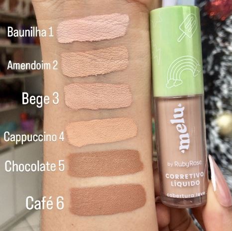 CORRETIVO LÍQUIDO MELU RUBY ROSE