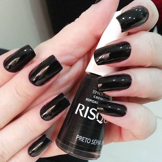 ESMALTE RISQUE PRETO SÉPIA