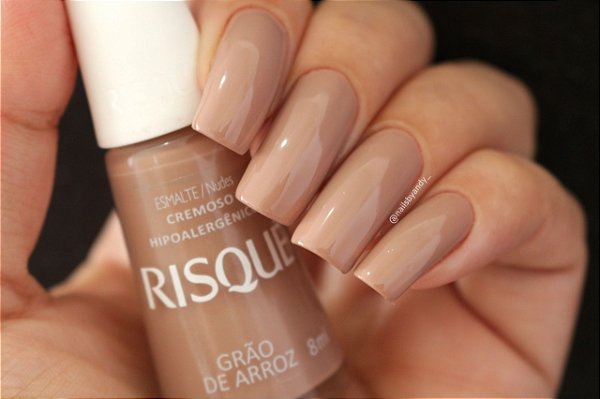 ESMALTE GRÃO DE ARROZ RISQUE