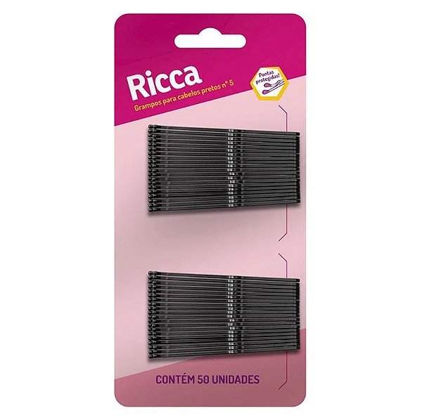 GRAMPOS PARA CABELOS PRETO N°5 RICCA