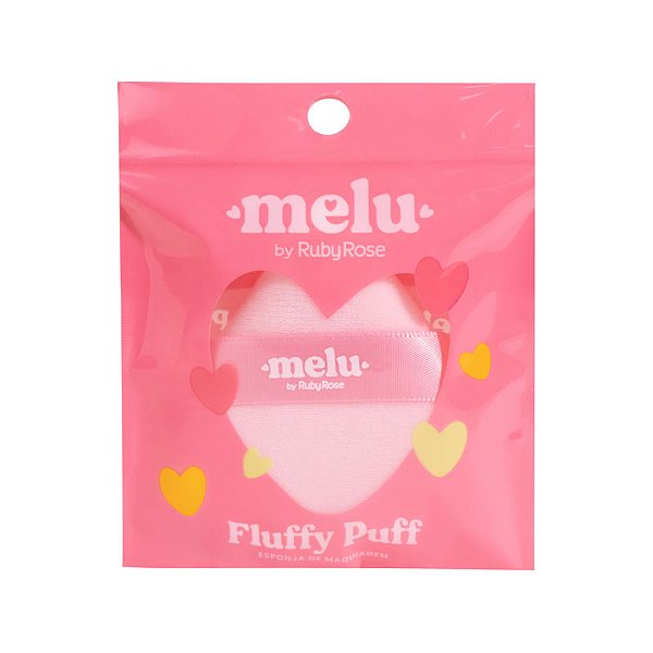 ESPONJA DE MAQUIAGEM FLUFFY PUFF MELU