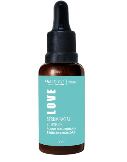 SÉRUM FACIAL 8 ÁCIDOS HIALURÔNICOS 30ml MAX LOVE