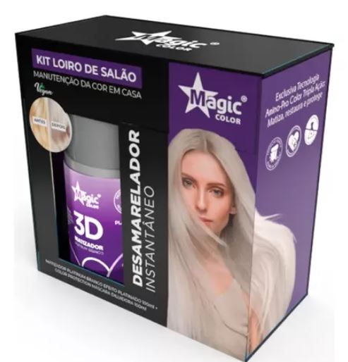 KIT LOIRO DE SALÃO PLATINUM MAGIC COLOR