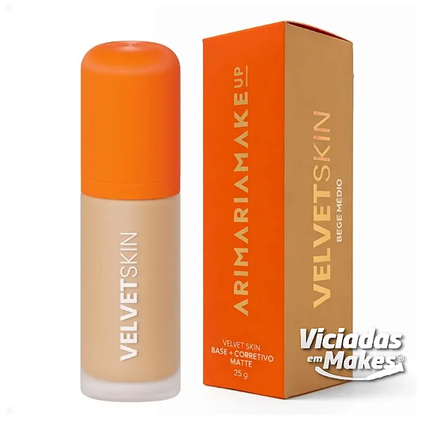 Base Corretivo Valvet Skin Mari Maria