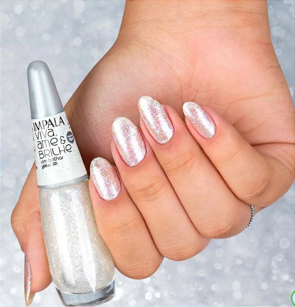 ESMALTE IMPALA VIM BRILHAR GLITTER 3D