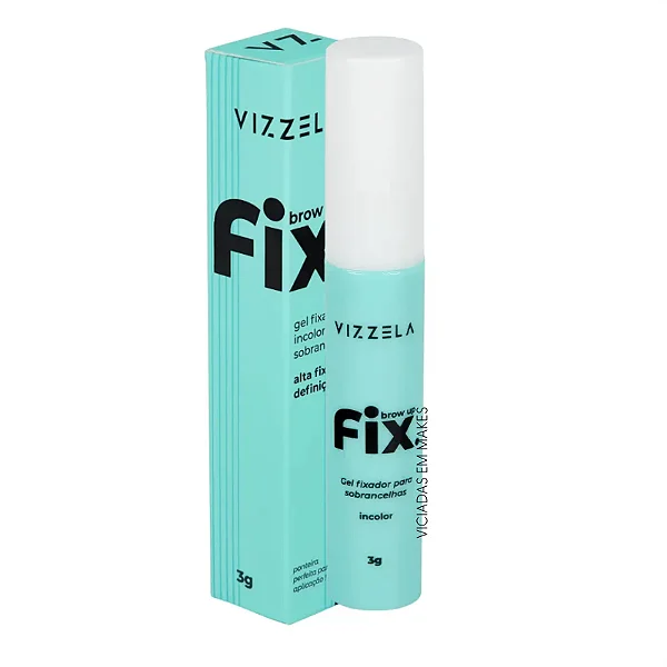 Gel Fixador Brow Up Fix Vizzela
