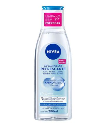 ÁGUA MICELAR REFRESCANTE NIVEA 200ml