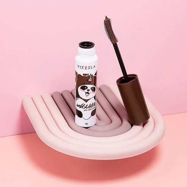 MÁSCARA DE CÍLIOS BIG NO PANDA MARROM VIZZELA
