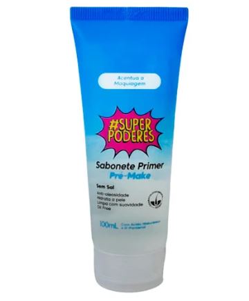 SABONETE DEMAQUILANTE PRÉ-MAKE SUPER PODERES 100ml