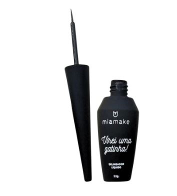 DELINEADOR LÍQUIDO PRETO MIAMAKE