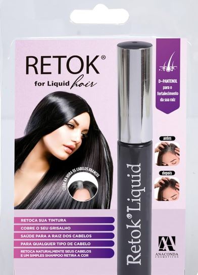 RETOK LIQUIDO HAIR PRETO