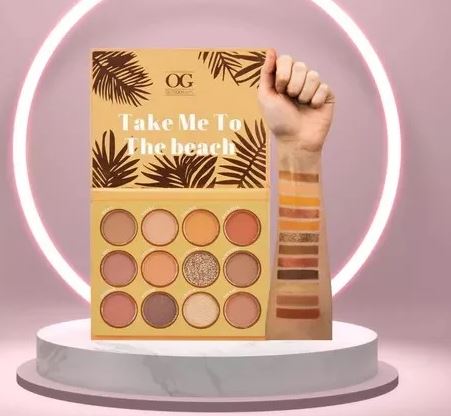 PALETA PROFISSIONAL OG TAKE ME TO THE BEACH