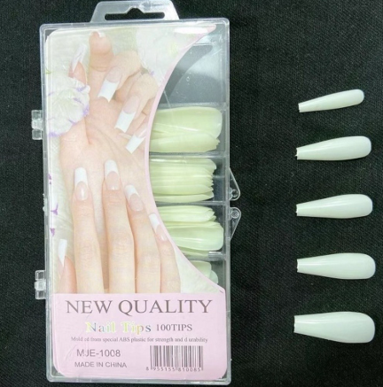 UNHAS POSTIÇAS BAILARINA NEW QUALITY 100UND