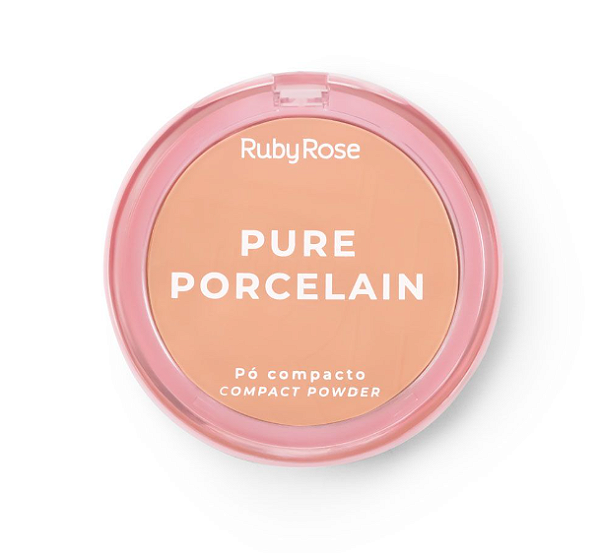 PÓ COMPACTO PURE PORCELAIN RUBY ROSE 7g