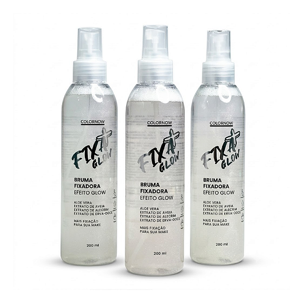 BRUMA FIXADORA FIXA GLOW COLORNOW 200ml