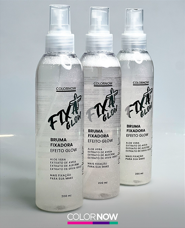BRUMA FIXADORA FIXA GLOW COLORNOW 200