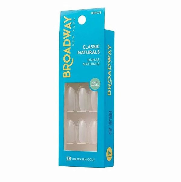 UNHAS POSTIÇAS BROADWAY OVAL MÉDIO