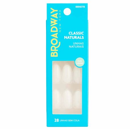 UNHAS POSTIÇAS BROADWAY OVAL LONGO 07B