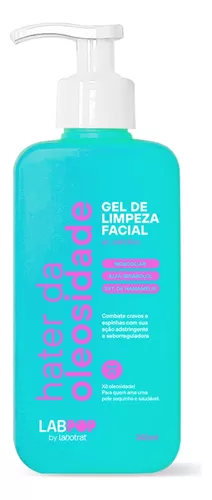 GEL DE LIMPEZA FACIAL HATER OLEOSIDADE 240ml LABOTRAT