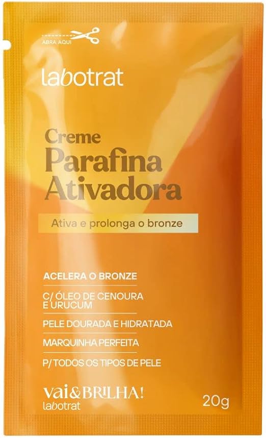 CREME PARAFINA ATIVADORA SACHE 20g LABOTRAT