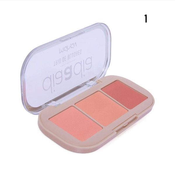 TRIO DE BLUSH DIA A DIA MAHAV
