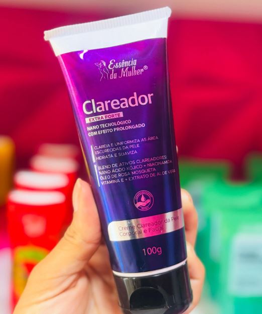 CLAREADOR EXTRA FORTE ESSENCIA DA MULHER 100g