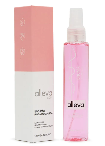 Bruma Facial Rosa Mosqueta Alleva 130ml