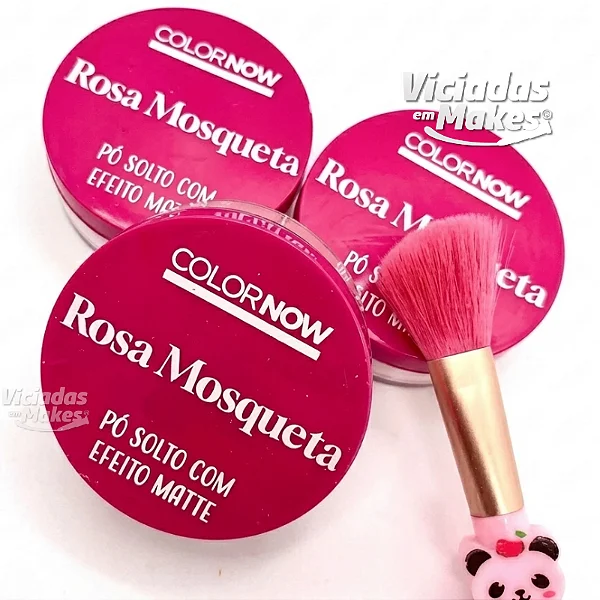 Pó Solto Rosa Mosqueta Colornow