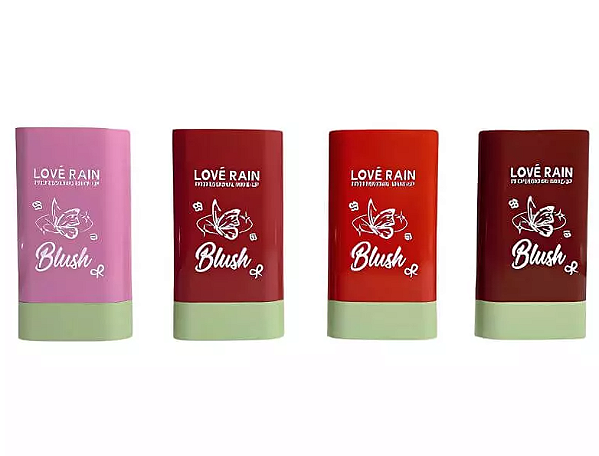 BLUSH EM BASTÃO LOVE RAIN