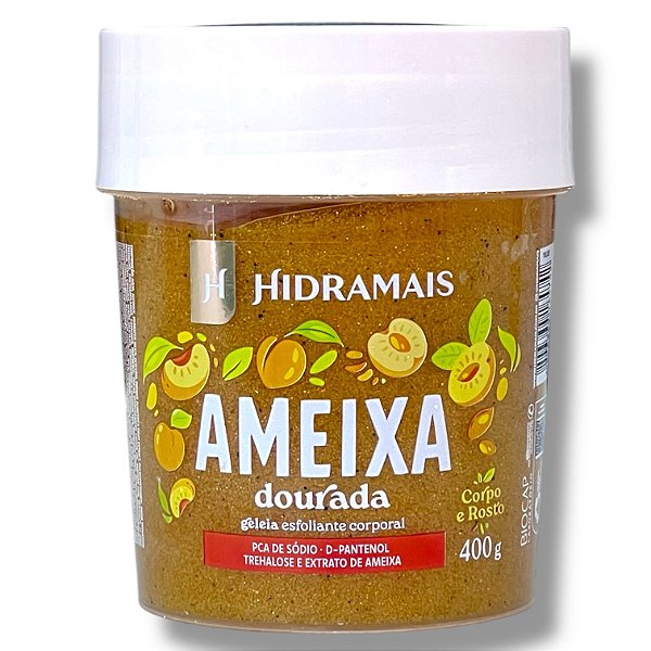 SABONETE MOUSSE ESFOLIANTE CORPORAL AMEIXA HIDRAMAIS 350g