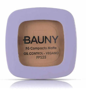 PÓ COMPACTO MATTE FPS25 COR 060 BAUNY