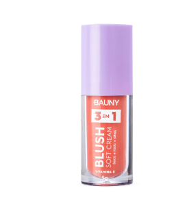 BAUNY BLUSH LIQUIDO SOFT CREAM 3 EM 1 COR WISHES