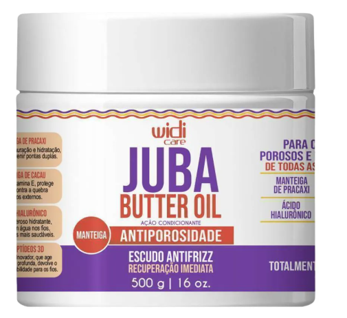 MANTEIGA JUBA ANTIPOROSIDADE BUTTER OIL WIDICARE 500g