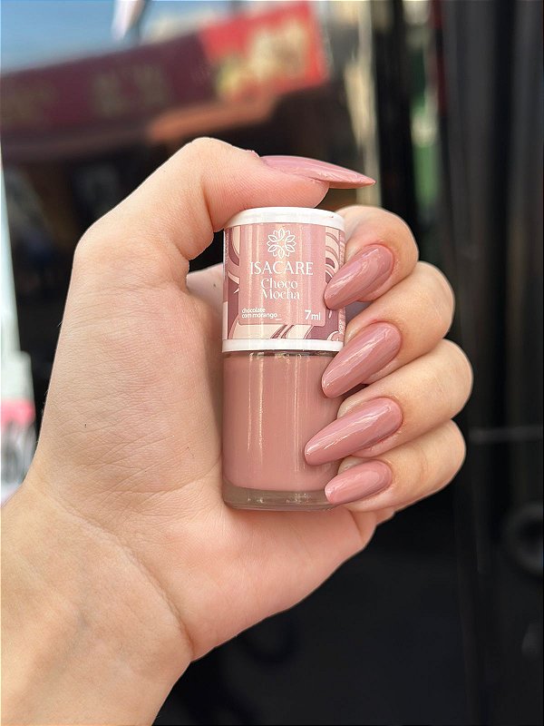 ESMALTE ISACARE CHOCOLATE COM MORANGO
